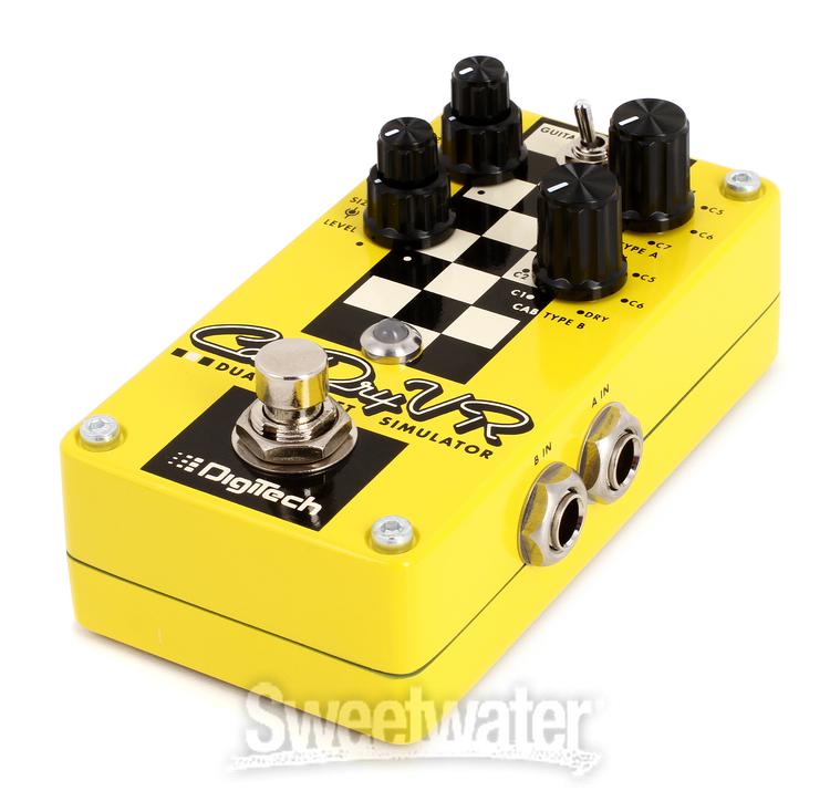 Digitech Cabdryvr Dual Speaker Emulator Pedal Review www
