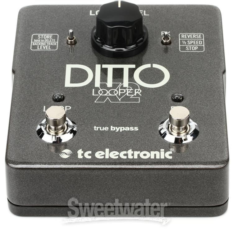 TC Electronic Ditto Looper X2 Pedal Demo Sweetwater