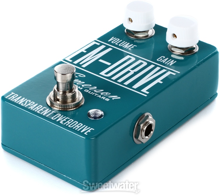 Emerson Custom EMDrive Transparent Overdrive Pedal Review by Sweetwater...