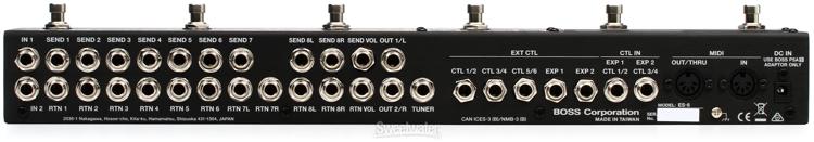 Boss Releases ES-8 Firmware Update and ES-8 Editor for Mac
