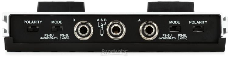 fs 6 Comments about boss fs-7 dual footswitch: if you own a roland amp, this is the footswitch you want the amps use a momentary switch, not latching, like most other amps i tried the fs-6, but didn't like it because it will only work with a battery. fs 6 Comments about boss fs-7 dual footswitch: if you own a roland amp, this is the footswitch you want the amps use a momentary switch, not latching, like most other amps i tried the fs-6, but didn't like it because it will only work with a battery.