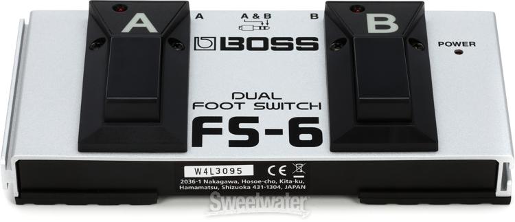 fs 6 Comments about boss fs-7 dual footswitch: if you own a roland amp, this is the footswitch you want the amps use a momentary switch, not latching, like most other amps i tried the fs-6, but didn't like it because it will only work with a battery. fs 6 Comments about boss fs-7 dual footswitch: if you own a roland amp, this is the footswitch you want the amps use a momentary switch, not latching, like most other amps i tried the fs-6, but didn't like it because it will only work with a battery.