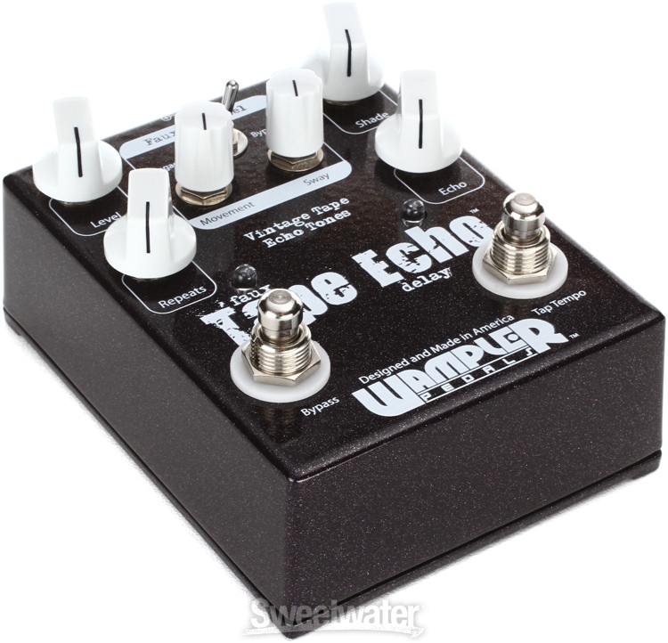 Wampler Faux Tape Echo with Tap Tempo Pedal Review InSync
