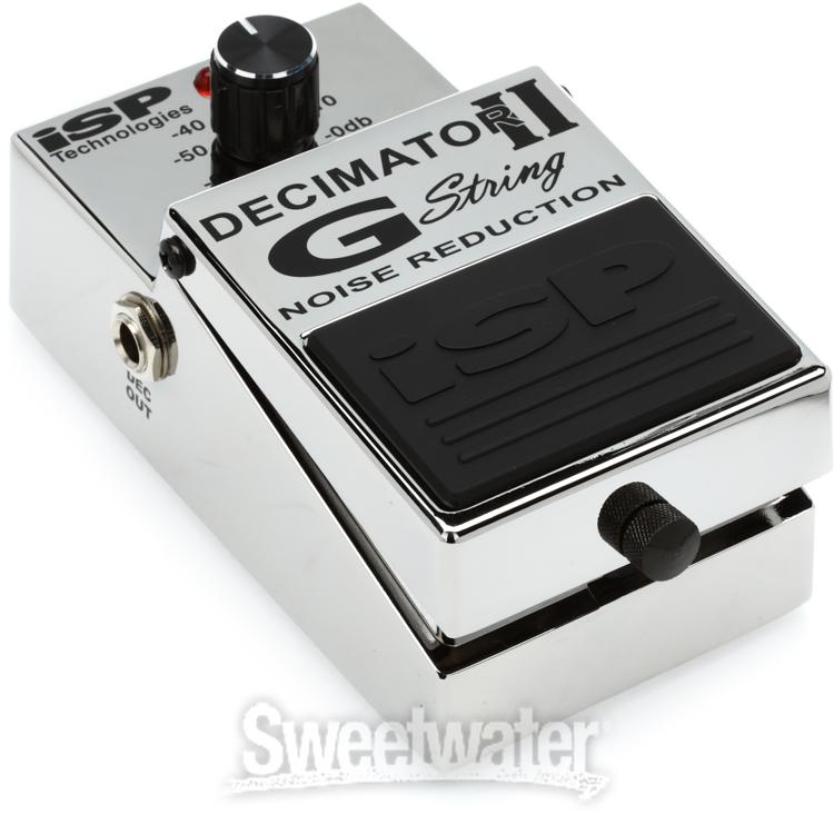 DECIMATOR II G STRING PEDAL ノイズリダクション iSP Technologies DECIMATOR II G STRING PEDAL ノイズ