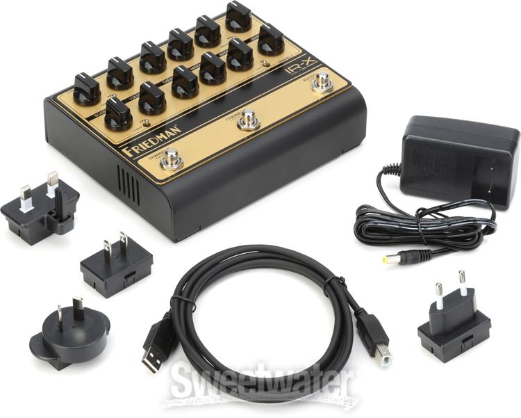 Friedman IRX 2channel Tube Preamp Power for Your Pedalboard InSync