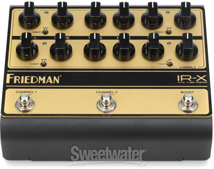 Friedman IRX 2channel Tube Preamp Power for Your Pedalboard InSync