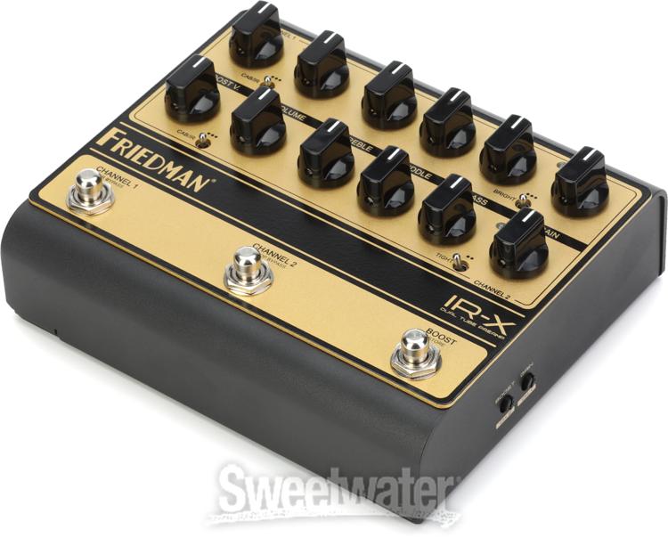 Friedman IRX 2channel Tube Preamp Power for Your Pedalboard InSync