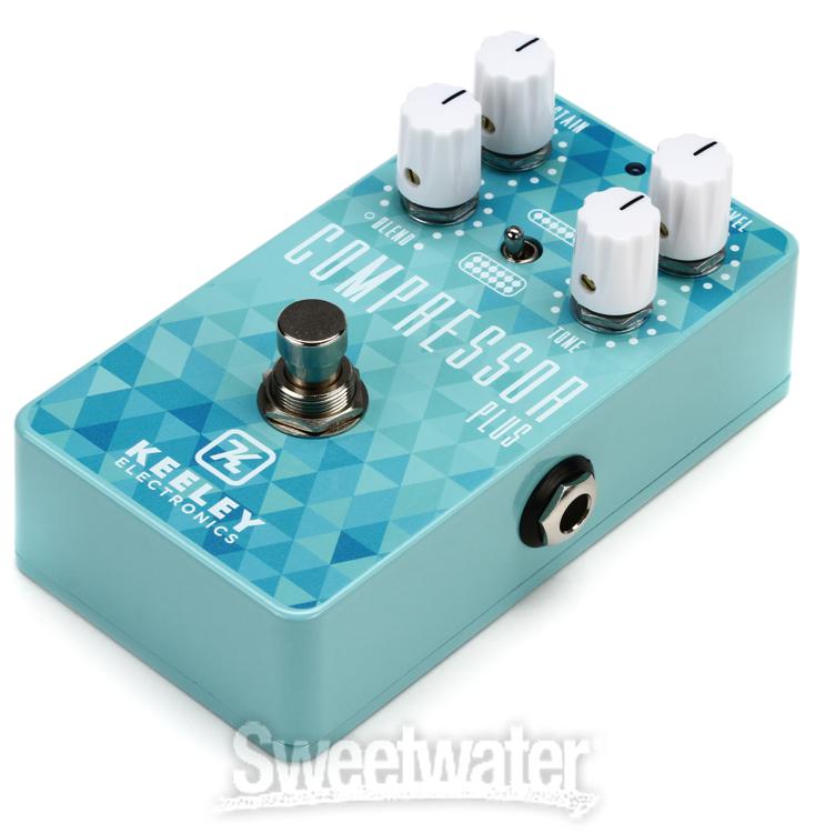 Keeley Compressor Plus Sweetwater LTD 4-Knob Compressor Pedal 
