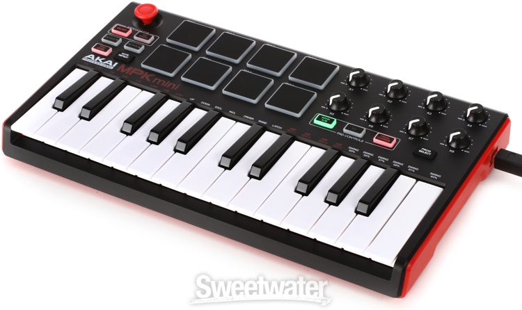 Akai MPK Mini mk2 USB Keyboard Controller Overview ...