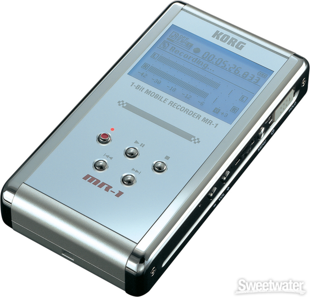 KORG 1-bitDSD録音モバイルレコ−ダ− ( MR-1 ) KORG MR-1 Mobile Recorder | Guitar Center