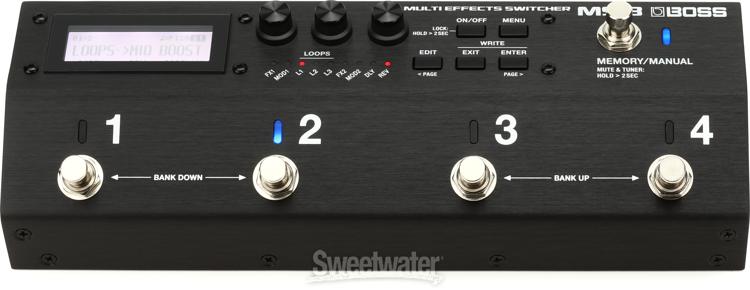 Boss Introduces MS-3 Multi Effects Switcher - InSync