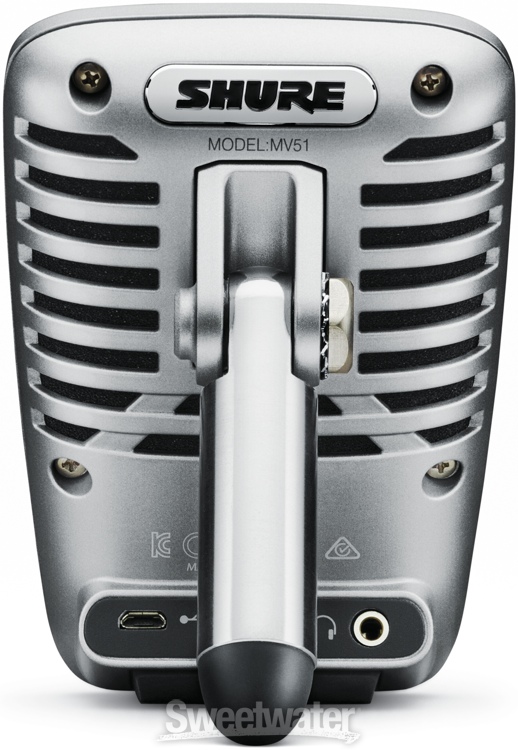 Shure MV51 USB Microphone Overview by Sweetwater
