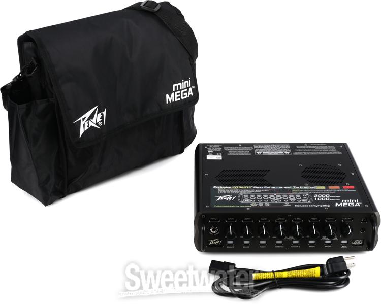 Peavey MiniMEGA 1000watt Lightweight Bass Head Overview by Sweetwater...