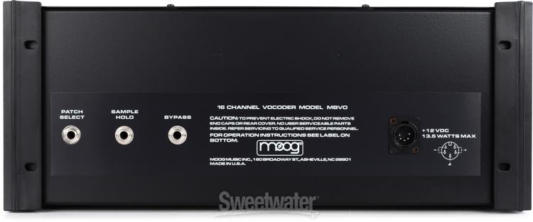 [新品] MOOG ( モーグ ) 16チャンネル アナログ ヴォコーダー Moog 16 Channel Vocoder | 40年の時を経て復活した16バンドの