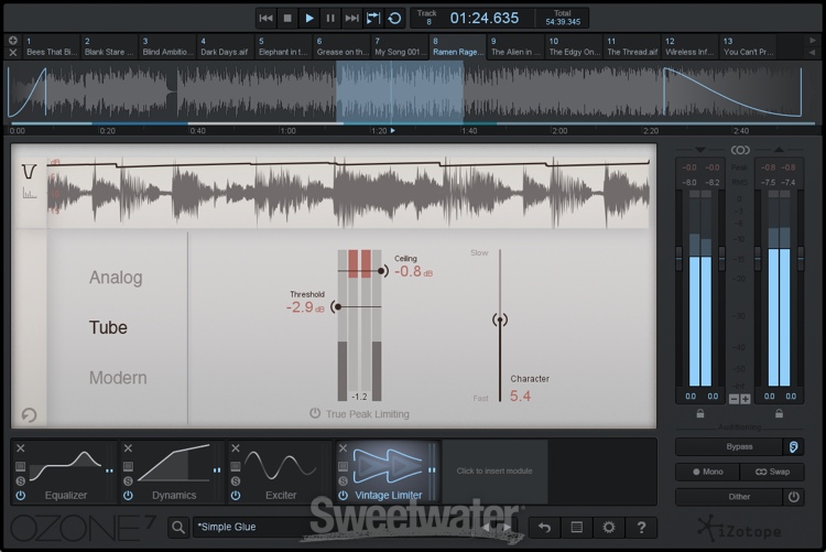 Mastering Tracks with iZotope Ozone Setting Initial Levels (Part 2)
