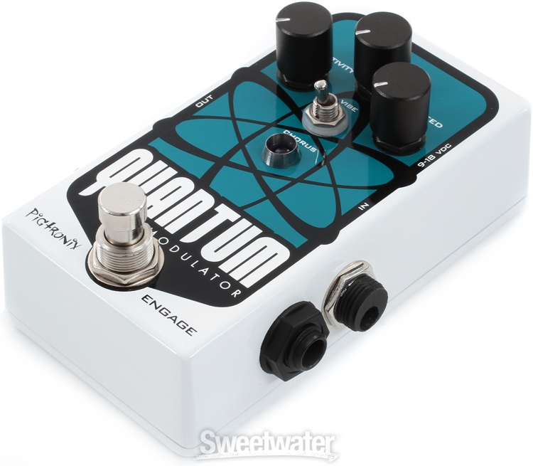 Pigtronix Quantum Time Modulator Effects Pedal Demo Sweetwater Guitars...