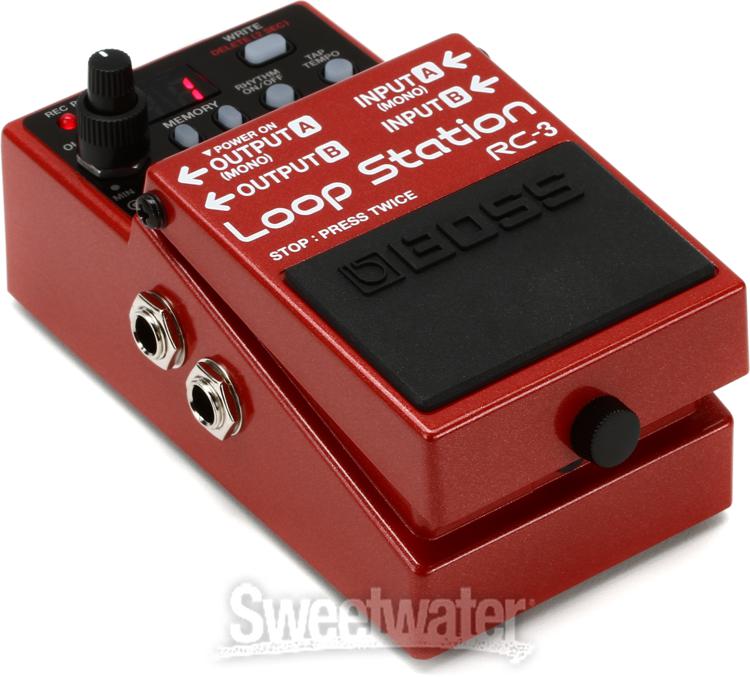 Boss RC3 Loop Station Looper Pedal Review Sweetwater