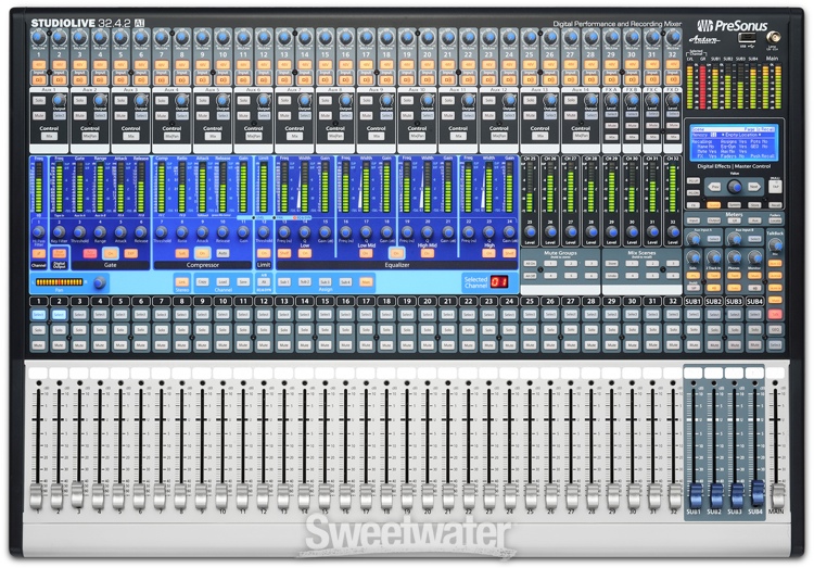 PreSonus StudioLive 32.4.2AI Digital Mixer Overview