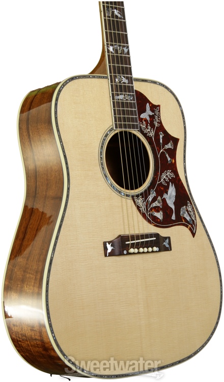 Gibson Acoustic Hummingbird Custom Koa (Natural) Guitar