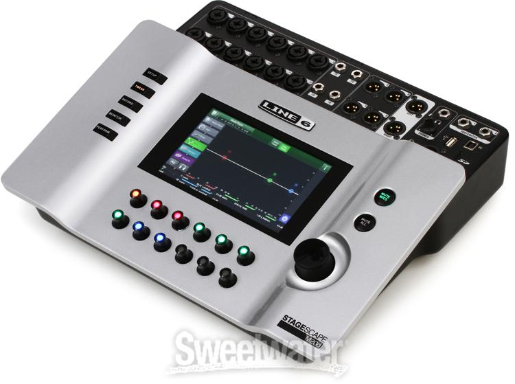 Line 6 StageScape M20d デジタル・ミキサー！ Line 6 StageScape M20d v1.2 Software Released - InSync