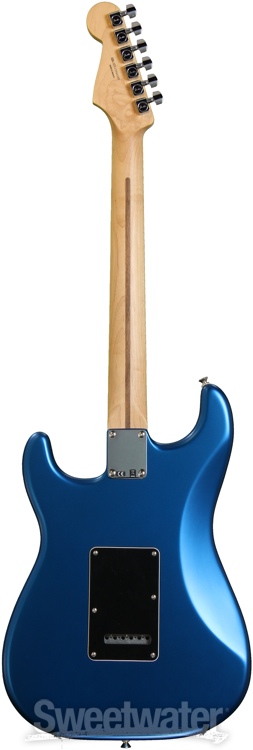 Fender Standard Stratocaster Satin - Ocean Blue Candy | Sweetwater.com
