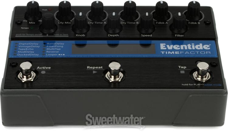 Eventide TimeFactor Delay Effects Pedal Demo by Sweetwater