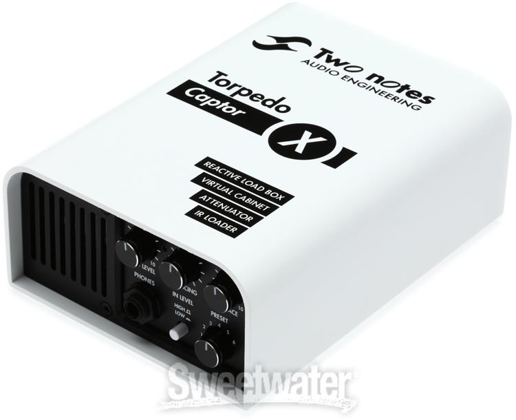 Two Notes Torpedo Captor X Reactive Loadbox DI and Attenuator Demo