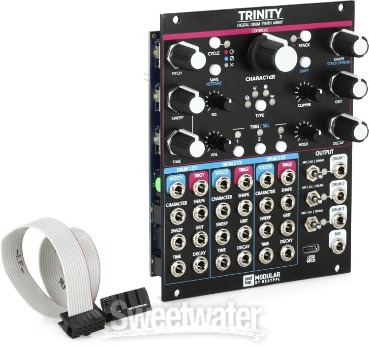 Modbap Modular Trinity 3channel Digital Drum Synth