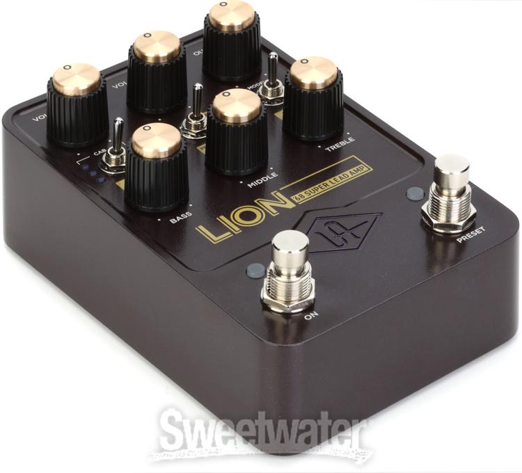 ギター Universal Audio UAFX LION 68 SUPER LEAD Universal Audio UAFX Lion '68 Super Lead Amp Effects Pedal