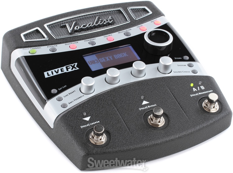 DigiTech Live FX Vocal Effects Processor/Looper Demo inSync Sweetwater