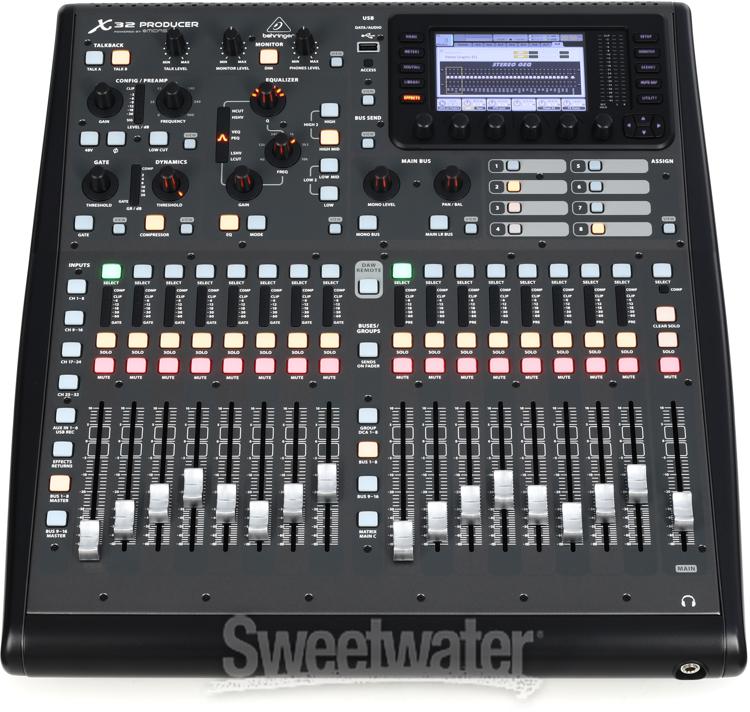 Behringer X32 Producer Digital Mixer Overview Sweetwater