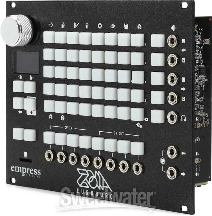 3x Empress ZOIA Euroburo Modular Eurorack Synthesizer Demo