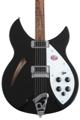 Click to learn more about the Rickenbacker 330 Thinline Semi-Hollow Electric Guitar - Jetglo