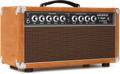 Click to learn more about the Amplified Nation Ampliphonix and Gain 50-watt Tube Amplifier Head - Golden Brown Suede
