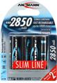 Click to learn more about the Ansmann AA 2850mah Slimline Rechargeable NiMH Battery (4-pack)