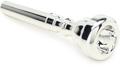 Click to learn more about the Bach 351 Classic Series Silver-plated Trumpet Mouthpiece - 7C
