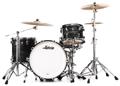 Click to learn more about the Ludwig Classic Maple Fab 3-piece Shell Pack - Vintage Black Oyster