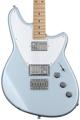 Click to learn more about the Reverend Billy Corgan Z-One Electric Guitar - Silver Freeze