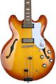 Click to learn more about the Epiphone Riviera Semi-hollowbody Electric Guitar - Royal Tan
