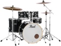 Click to learn more about the Pearl Export EXX725S/C 5-piece Drum Set with Snare Drum - Jet Black