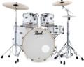 Click to learn more about the Pearl Export EXX725S/C 5-piece Drum Set with Hardware - Pure White