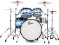 Click to learn more about the Gretsch Drums Brooklyn GB-E6246 4-piece Shell Pack - Blue Burst Pearl