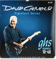 Click to learn more about the GHS GB-DGF Guitar Boomers David Gilmour Signature Electric Guitar Strings - .010-.048 Blue