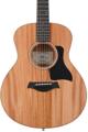 Click to learn more about the Taylor GS Mini Mahogany Acoustic Guitar - Natural with Black Pickguard
