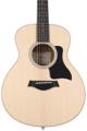 Click to learn more about the Taylor GS Mini Rosewood Acoustic Guitar - Natural with Black Pickguard