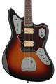 Click to learn more about the Fender Kurt Cobain Jaguar Electric Guitar - 3-Tone Sunburst