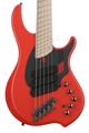 Click to learn more about the Dingwall Guitars NG3 Adam "Nolly" Getgood Signature 5-string Electric Bass - Fiesta Red