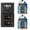 Click to learn more about the Ansmann Powerline 2 + Two 9V Rechargeable Batteries