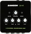 Click to learn more about the Samson QH4 4-channel Headphone Amplifier
