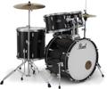 Click to learn more about the Pearl Roadshow RS525SC/C 5-piece Complete Drum Set with Cymbals - Jet Black